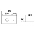 Richford WH340 掛牆式洗手盆