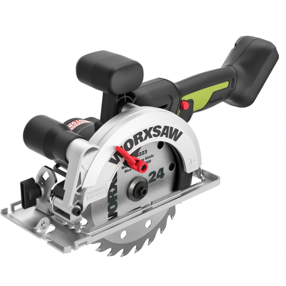 Worx 威克士 WU535X.9 150毫米鋰電無碳電圓鋸 | 三重保護 | 0-45°快調 (淨機)