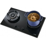 GERMAN POOL 德國寶 GP15-2-TG 76厘米 嵌入式雙頭煤氣煮食爐 (6.0kW猛火/1級能源標籤)