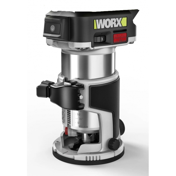 Worx 威克士 WU560.9 無碳鋰電修邊機 (淨機) | 5檔調速 | LED燈