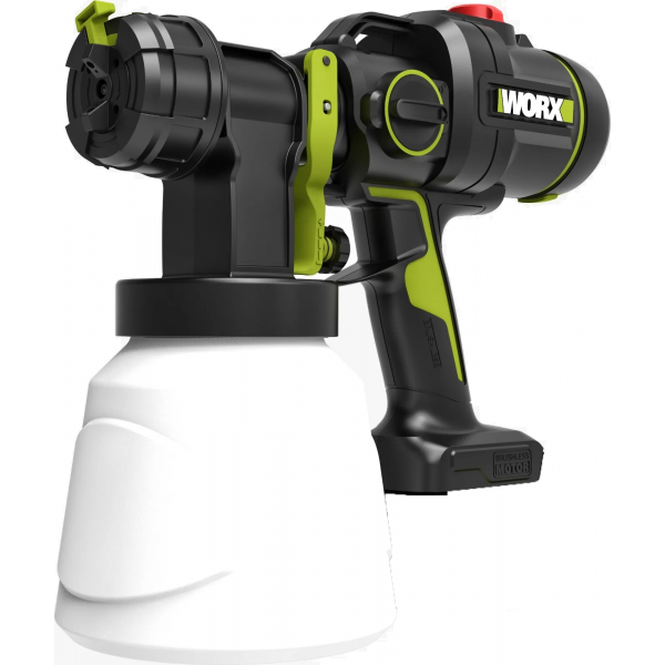 Worx 威克士 WU056.9 20V 無碳鋰電噴漆槍 (淨機) | 1000ml容量 | 4款噴嘴