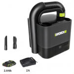 Worx 威克士 WU035 鋰電無碳吸塵機 (連2.0Ah電池及2A充電器)