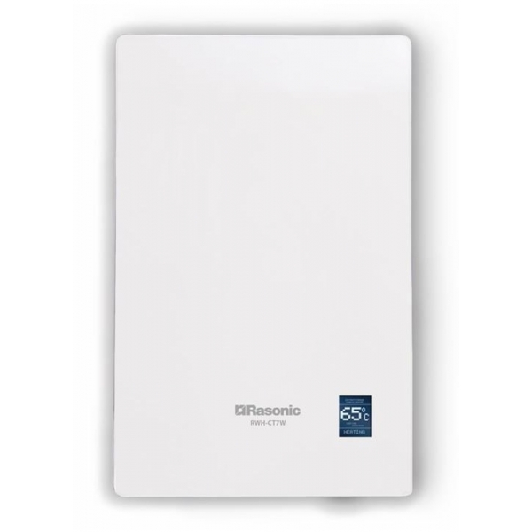 Rasonic 樂信 RWH-CT7W 24公升超薄速熱儲水電熱水爐 | 強化玻璃面 | 專利速熱技術