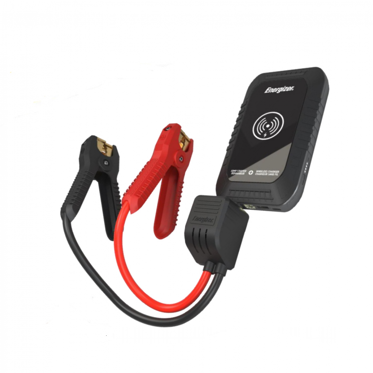 Energizer ENJ1000 迷你過江龍汽車起動電池: Qi無線充電、1000A峰值、多重安全保護