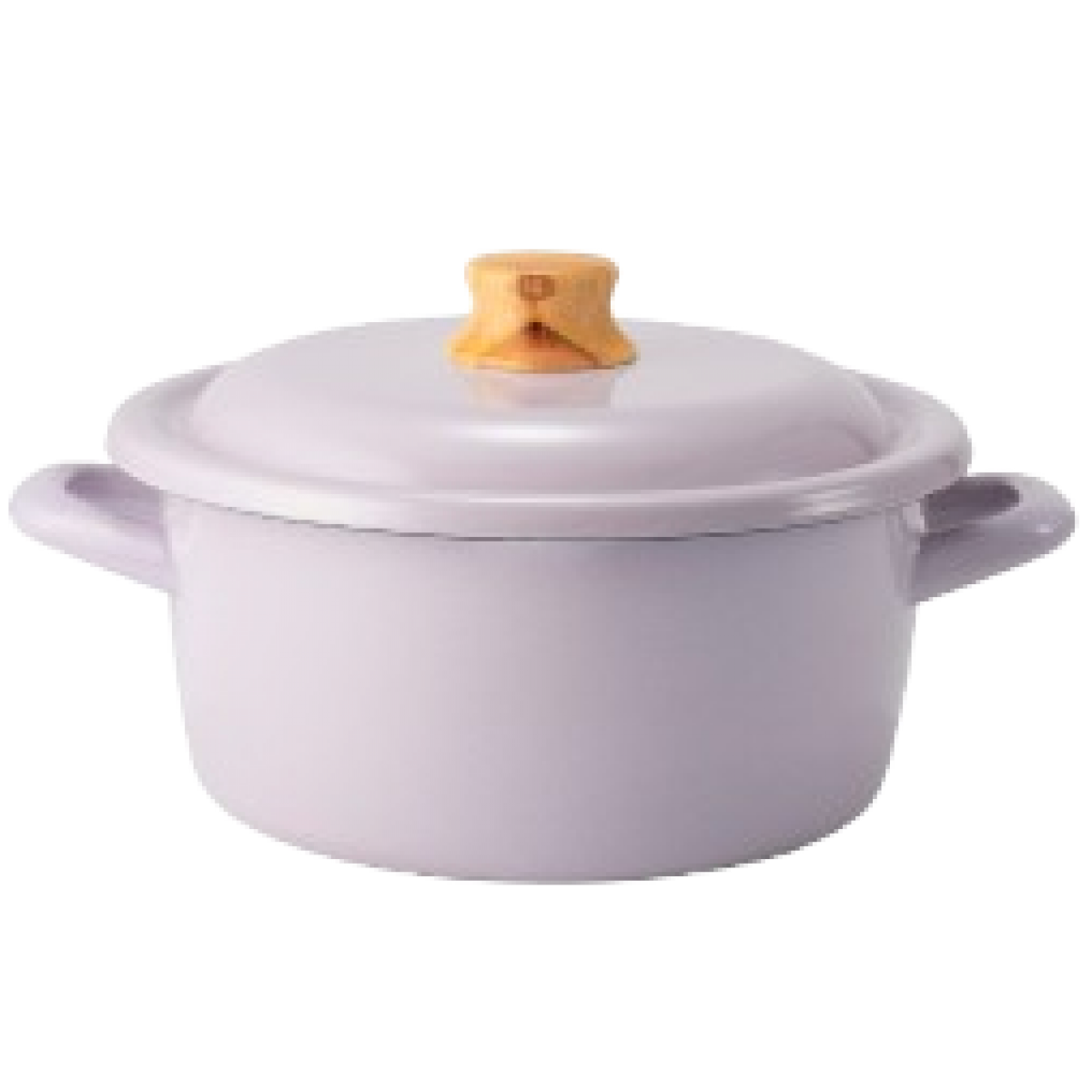 Fujihoro COTTON PLUS 20cm 雙耳附蓋琺瑯砂鍋 (千黛紫) - 日本職人手工、IH兼容 Fujihoro COTTON PLUS 20cm 雙耳附蓋琺瑯砂鍋 (千黛紫) - 日本職人手工、IH兼容