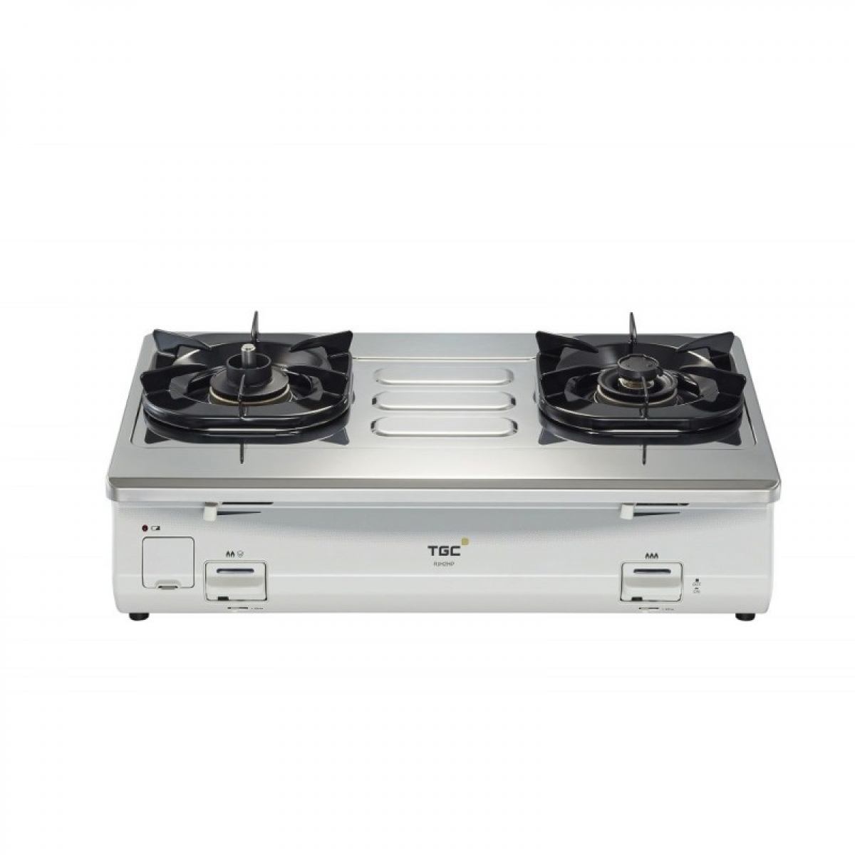 TGC RJH2HP(SSW) 火霸王雙爐頭氣體煮食爐 不銹鋼面
