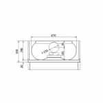 OCEAN C3690S 90厘米不銹鋼隱藏嵌入式抽油煙機 - 雙摩打強勁排風與摩打永久保用