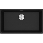 Franke MRG 610-72 Maris 花崗岩 單昇盆 (瑪瑙黑色) (114.0655.090)