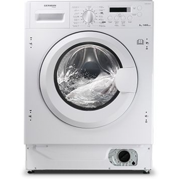 GERMAN POOL 德國寶 WDM-3814 8kg/6kg 嵌入式洗衣乾衣機：一級能源，DC變頻