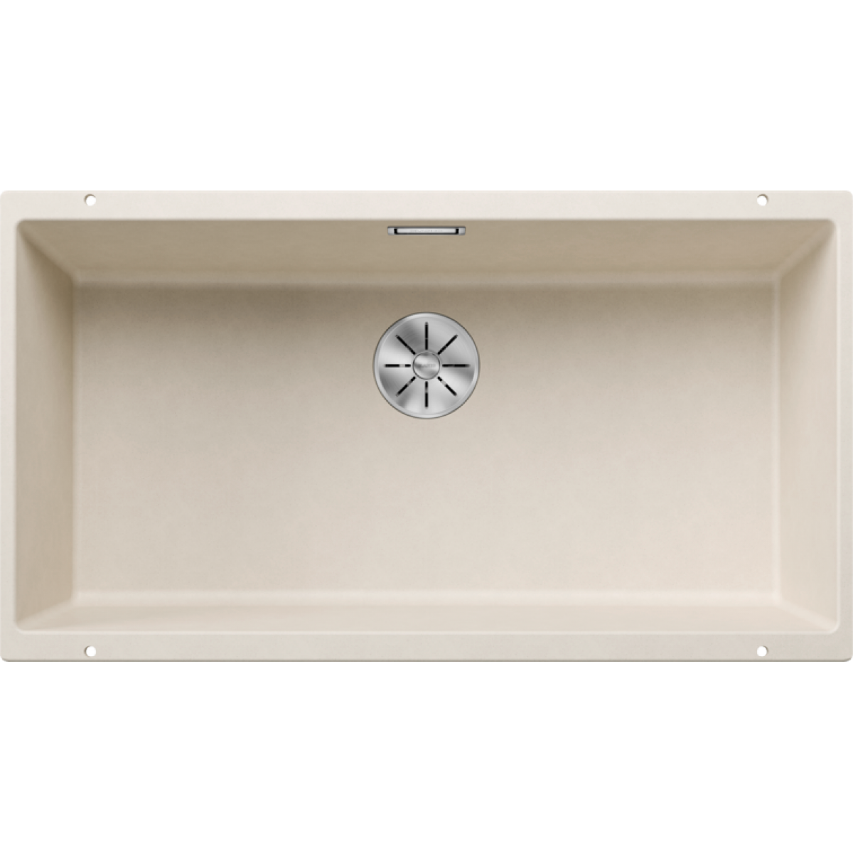 Blanco 527174 Subline 800-U 花崗岩廚用單星盆 (米雅白色)
