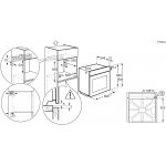 Electrolux 伊萊克斯 KODDP71XA 72公升嵌入式高溫清洗焗爐 SteamBake蒸氣烘焙