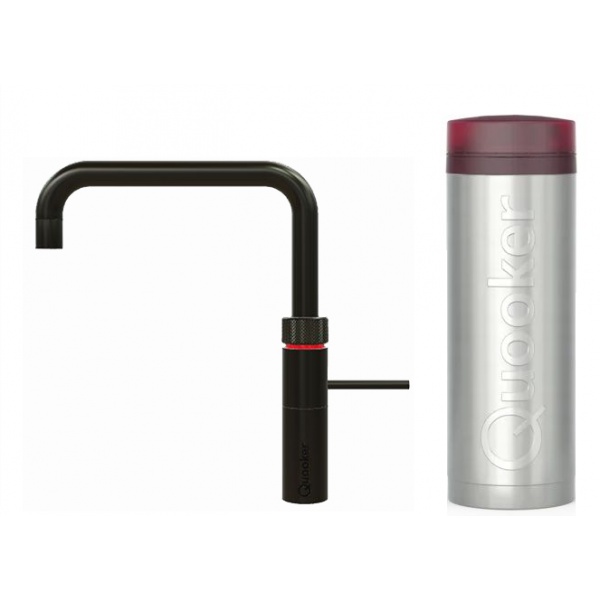 Quooker Fusion Square 一體式水龍頭 + PRO3滾水水箱 (槍灰黑)