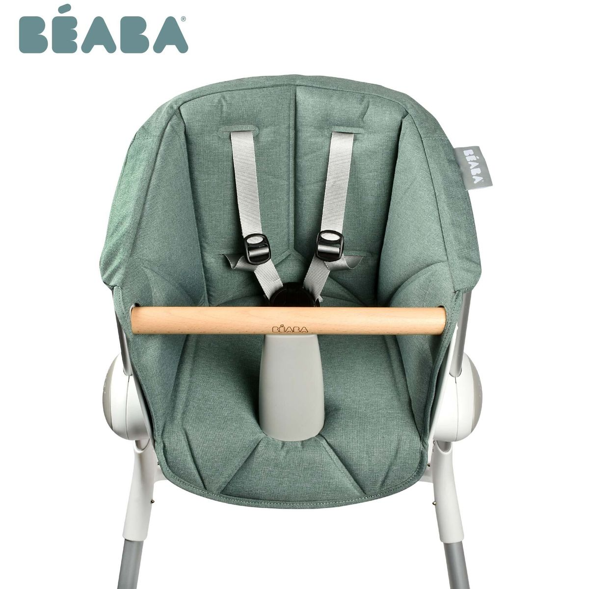 Beaba Up & Down 舒適高腳餐椅坐墊 (綠色/防水/易清潔)