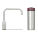Quooker 3NSRVS Nordic Square 一體式水龍頭 + PRO3 滾水水箱 (拉絲不鏽鋼)