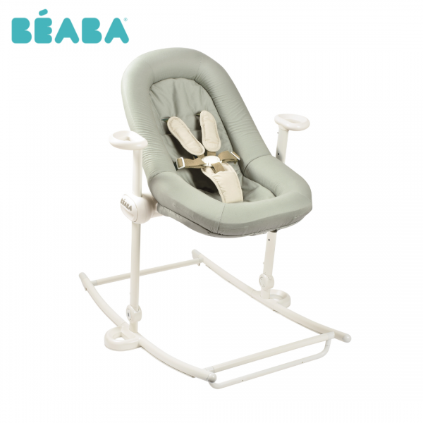 Beaba Up & Down PLUS 可折疊調節搖搖椅 (海草/四段高度/五點安全帶)
