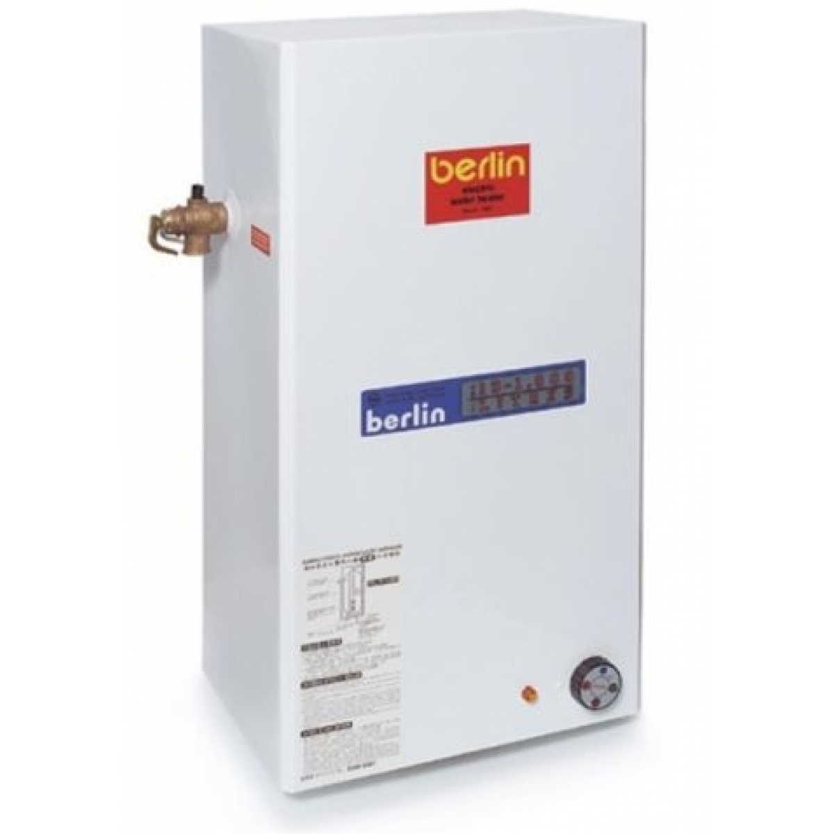 Berlin 柏林 UHP-3.5-UW1R 13公升中央儲式電熱水爐 (方型直掛/左排氣)