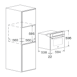 Fulgor FCPO 6215 P TEM X 65公升自潔多功能嵌入式焗爐 (披薩功能/肉類探針)