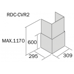 GERMAN POOL 德國寶 RDC-CVR2 不銹鋼裝飾煙囪 (RDC-S 系列專用)