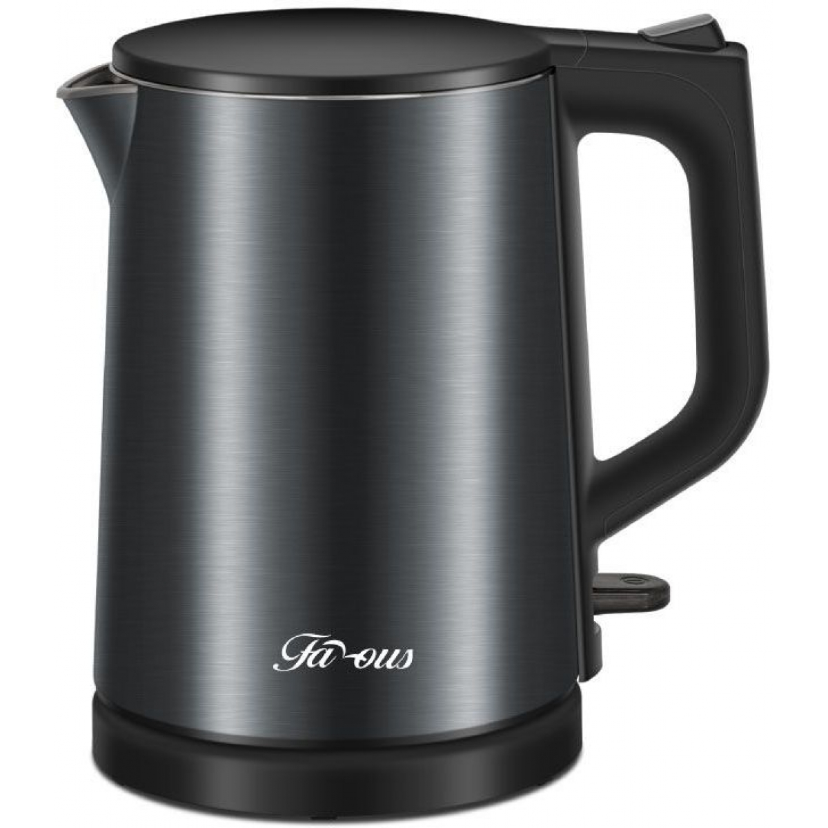 Famous 法國名家 FK-08K 0.8公升 不鏽鋼無線電熱水壺