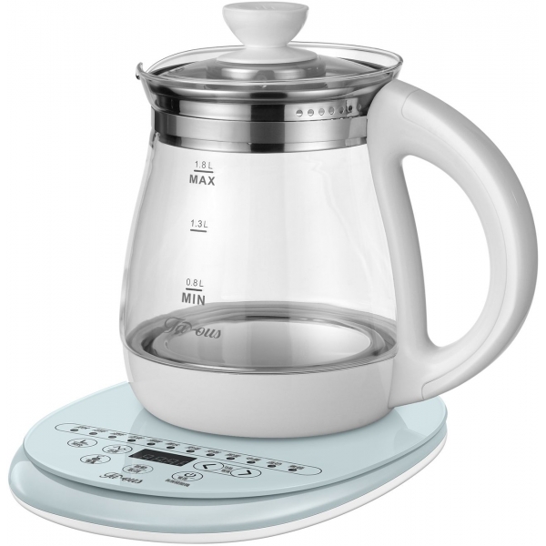 Famous 法國名家 FK-18GP 1.8公升 玻璃保健養生壺