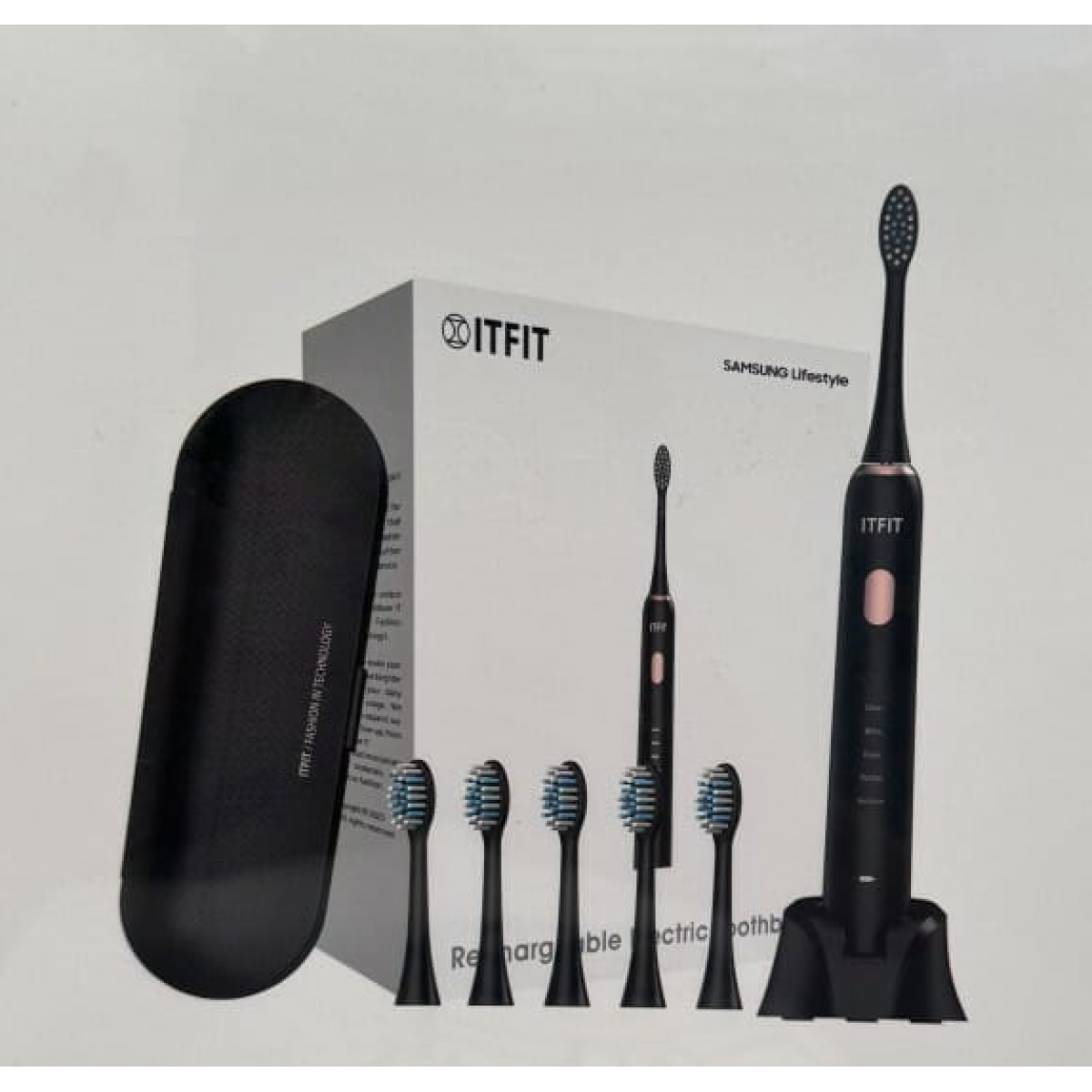 Samsung 三星 ITFIT Z-ITFITEX37 聲波電動牙刷 (黑色)