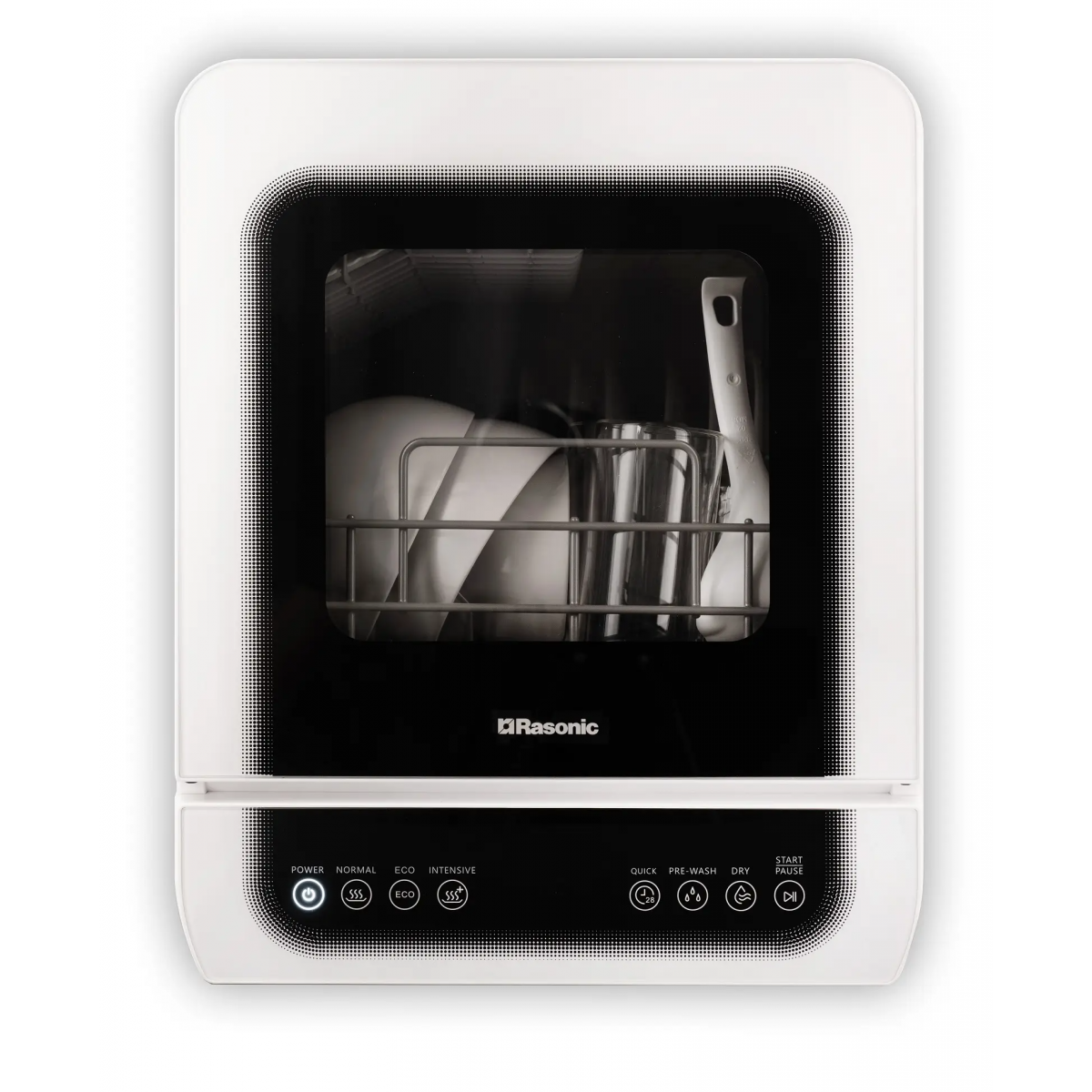 Rasonic 樂信 RDW-ZW39 37cm 座檯式洗碗碟機 免安裝熱風烘乾