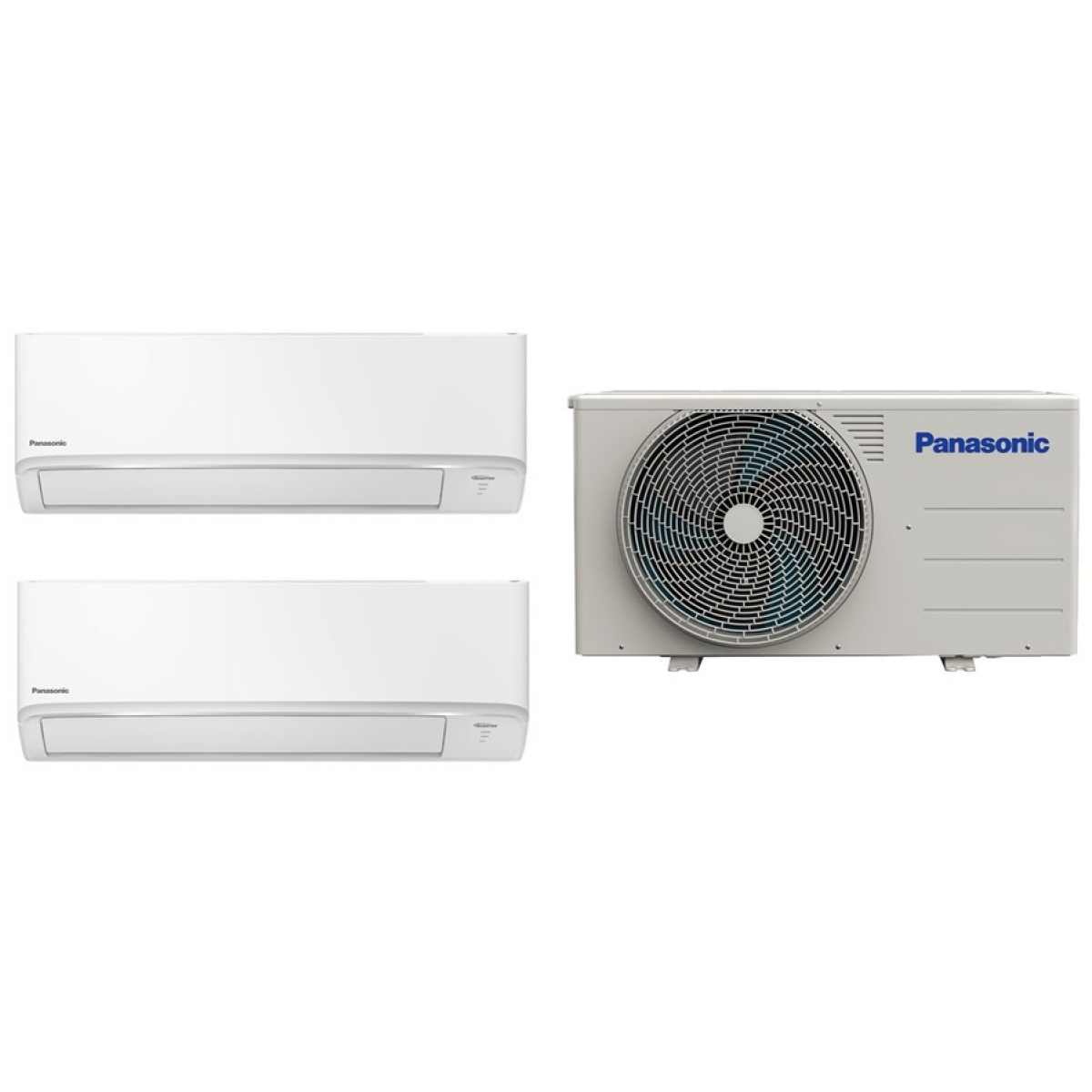Panasonic 樂聲 一拖二 多聯分體冷氣機 (3/4匹+3/4匹, CU-2LU18BBA)