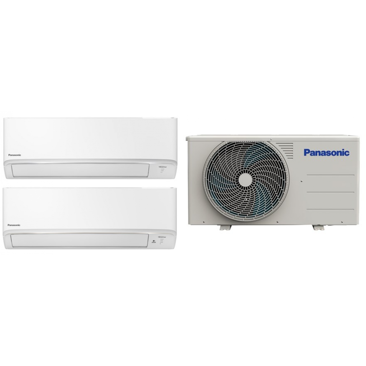 Panasonic 樂聲 一拖二 多聯分體冷氣機 (1.0匹+1.5匹, CU-2LU18BBA)