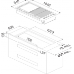 Fulgor FOBQ1000GX 15.2kW嵌入式戶外石油氣燒烤爐