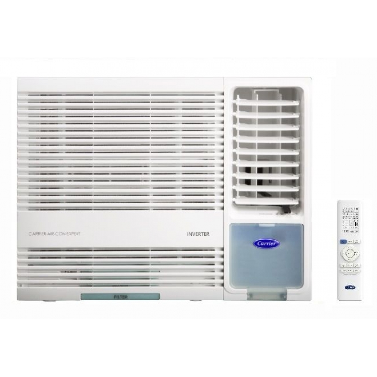 CARRIER 開利 CHK12EAVXP 1.5匹 R32 變頻淨冷窗口式冷氣機 | 1級能源標籤、Wifi遙控、Ion PLUS淨化