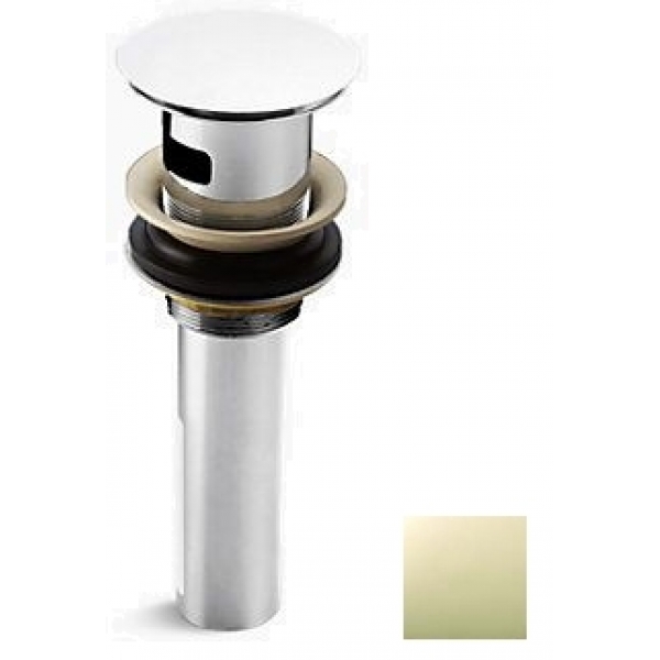 Kohler K-7120T-AF 水龍頭配件 彈跳式落水（法蘭金）：簡約時尚、強勁耐腐蝕、安裝簡便