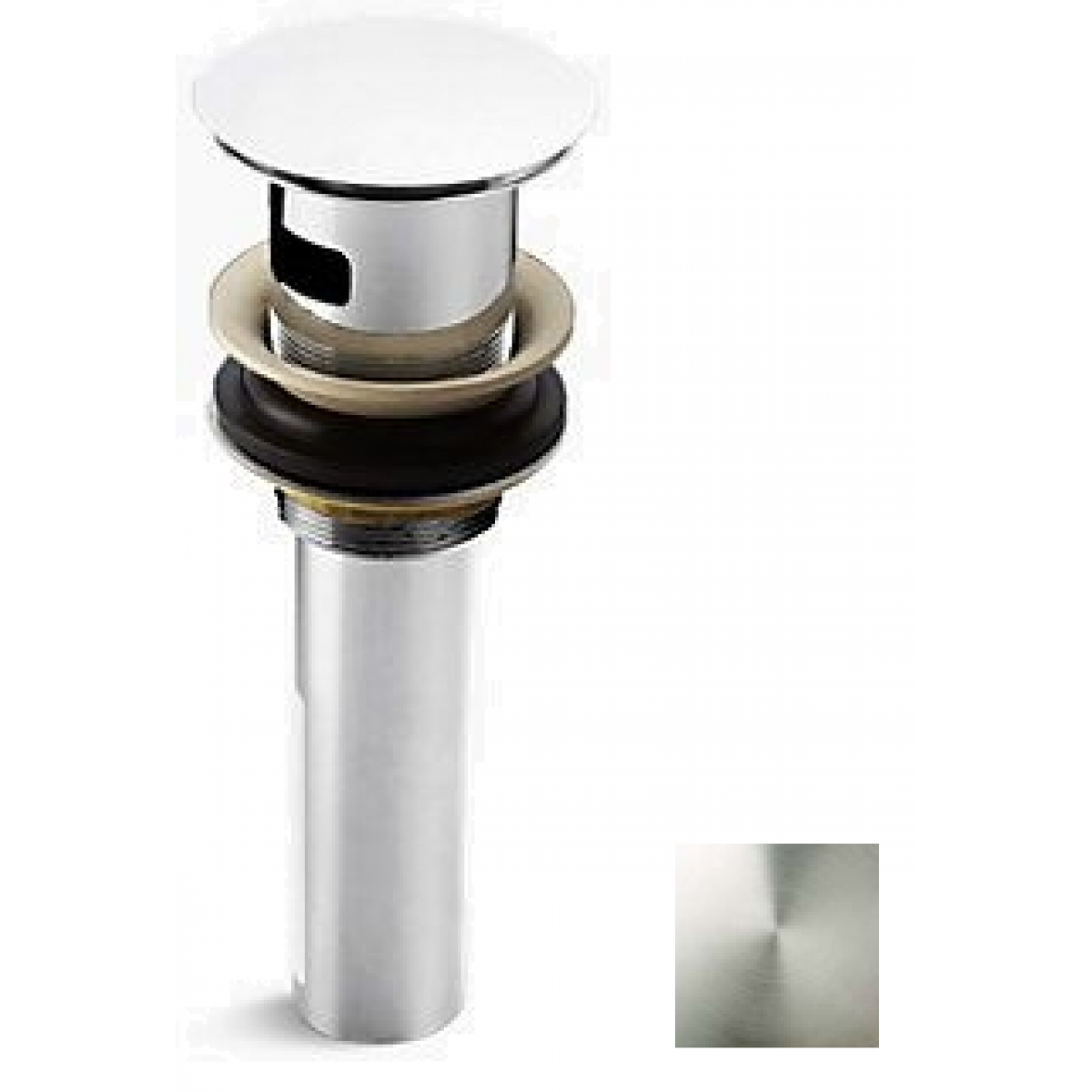 Kohler K-7120T-BN 彈跳式面盆去水 (羅曼銀)