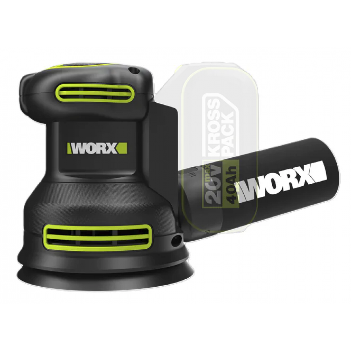 Worx 威克士 WU657.9 125mm 圓沙機 (淨機)