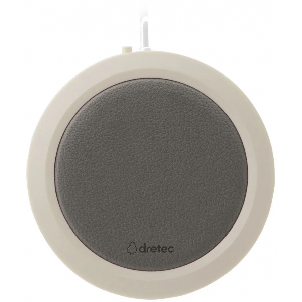 Dretec CW-101BE USB發熱杯墊 (米色)