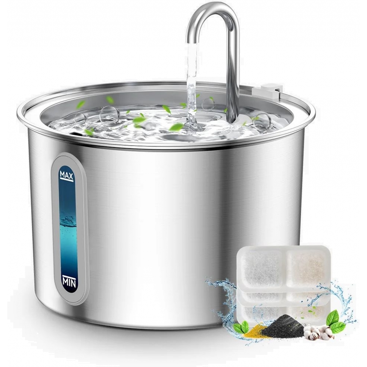 Oneisall 2.0L 靜音寵物自動飲水機 DCCONEN304-01