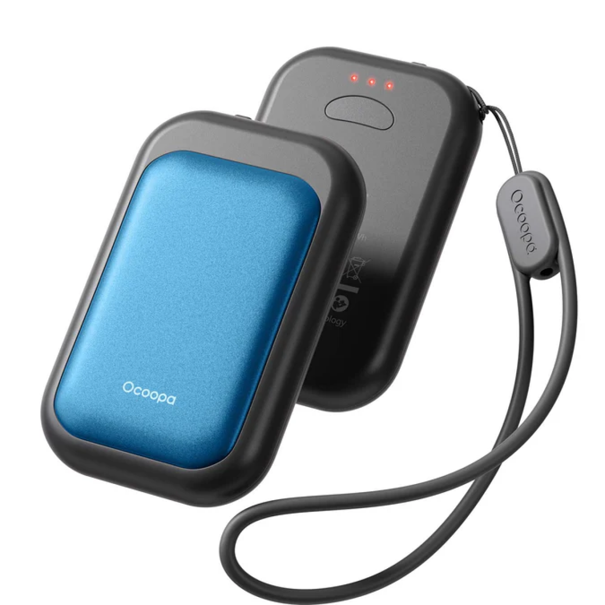 Ocoopa UT4 Young 超迷你二合一充電暖手器 DCUT3056BB-03 (黑底藍色)