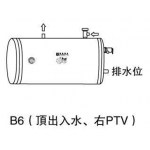 Hotpool 電寶 HPU-15(B6/3kW) 55公升中央儲水式電熱水爐 | 220V | 橫置圓型