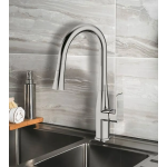 Remer SC47 可拉出式昇盆水龍頭 | 意大利製造 | 238mm出水嘴 (鍍鉻色)