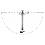 Blanco 527496 Culina-S II 拉出式廚房水龍頭 (Black Matt 啞光黑)