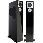 Rega RS-10 三路四單元座地揚聲器 (鋼琴黑) | BMR中音 | 傳輸線設計