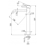 Remer Metrica 水龍頭套裝 | 意大利製 | 高身面盆+浴缸+5速花灑