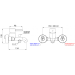 Remer Metrica 水龍頭套裝 | 意大利製 | 中身面盆+浴缸+5速花灑