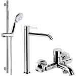 Remer Metrica 水龍頭套裝 (鍍鉻色) (MC11LXL+MC05+315R318F4A)