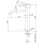 Remer Metrica 水龍頭套裝 | 意大利製 | 中身面盆+浴缸+5速花灑