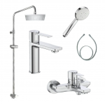 Roca Targa B3: 1+3+5+6+7 龍頭套裝 (5A325FC00+5A025FC00+AP00033100+5B2350C00+5BG113C0N+5B2515C0N)