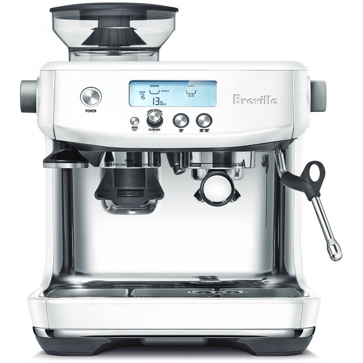Breville BES878SST The Barista Pro™ 15巴意式咖啡機 (海鹽白限量版)