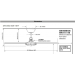 SMC KPA48SS 48吋天花吊扇：不鏽鋼強勁風力