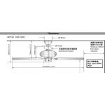 SMC MV52VA 52吋天花吊扇