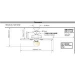 SMC HM326CF-ML 32吋 天花吊扇 (連燈飾)