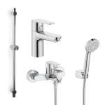 Roca Victoria Plus H1: 1+3+4 龍頭套裝 (5A324FC00+5A014FC00+526319610)